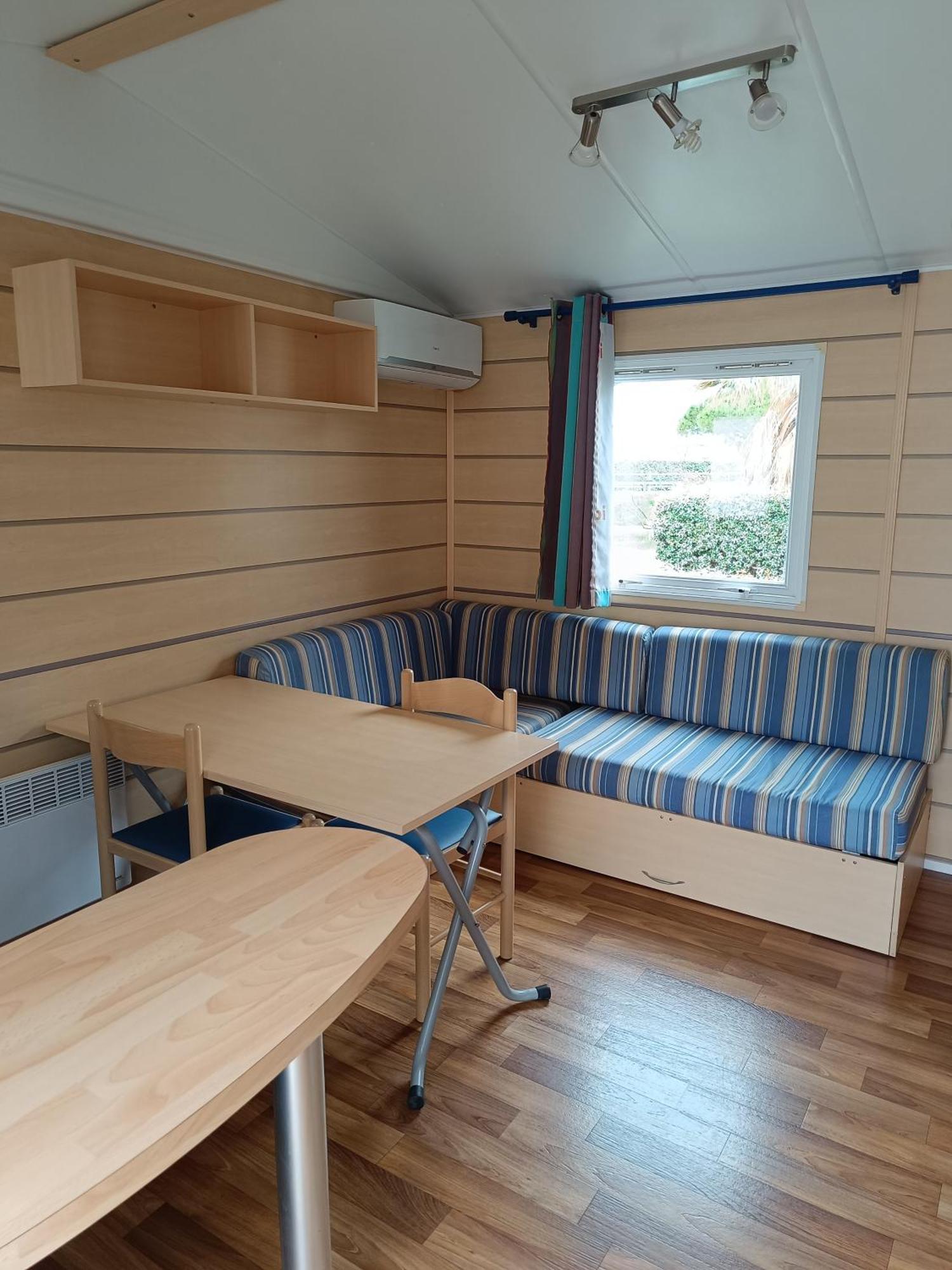 Mobil Home Lucky Climatise Camping Novela Port La Nouvelle Exterior photo