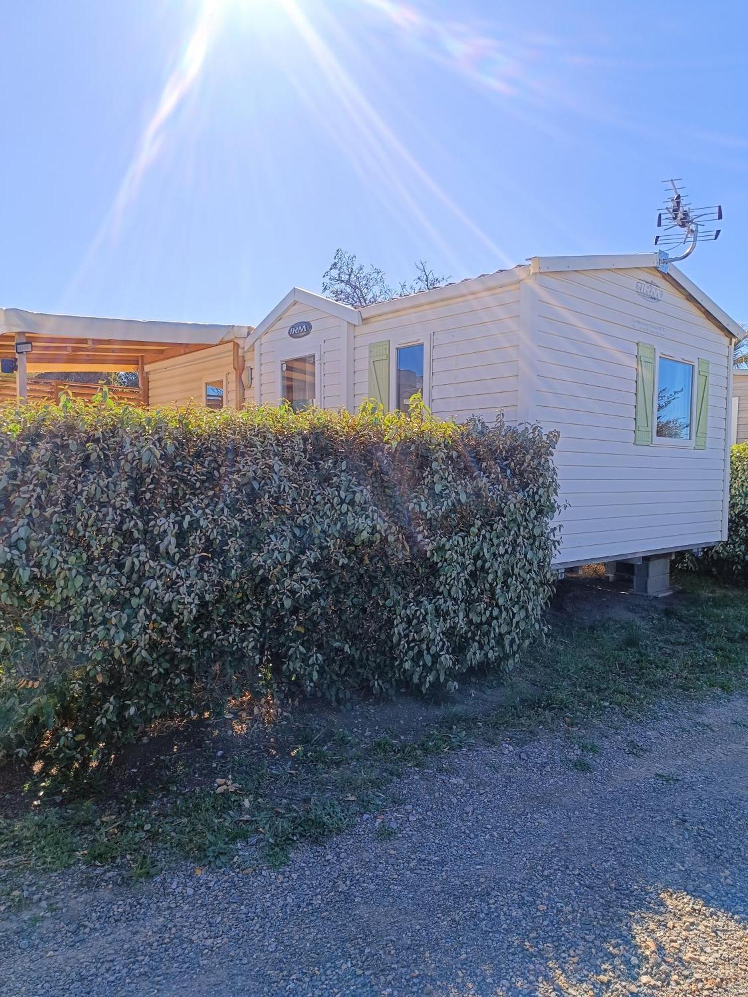 Mobil Home Lucky Climatise Camping Novela Port La Nouvelle Exterior photo